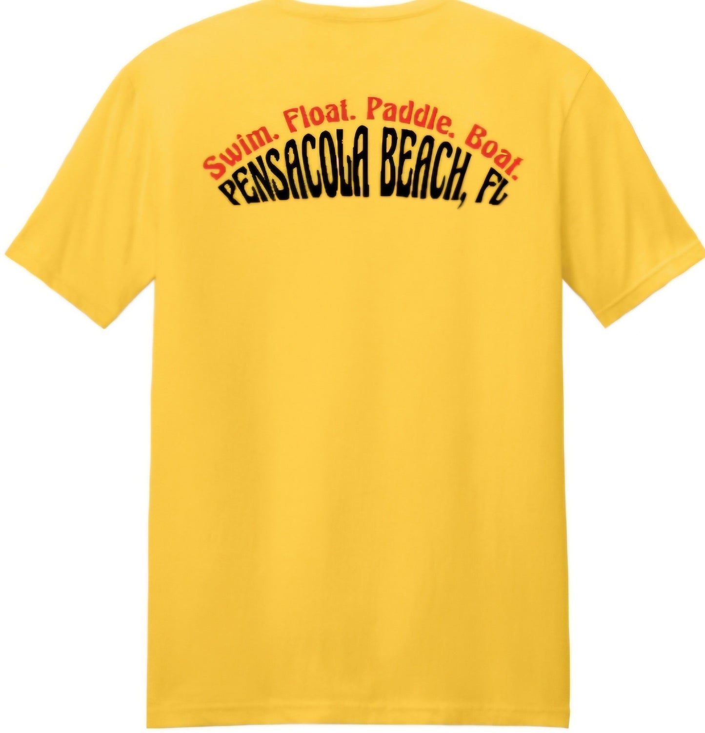 Logo Yellow T-shirt The Wet Taco