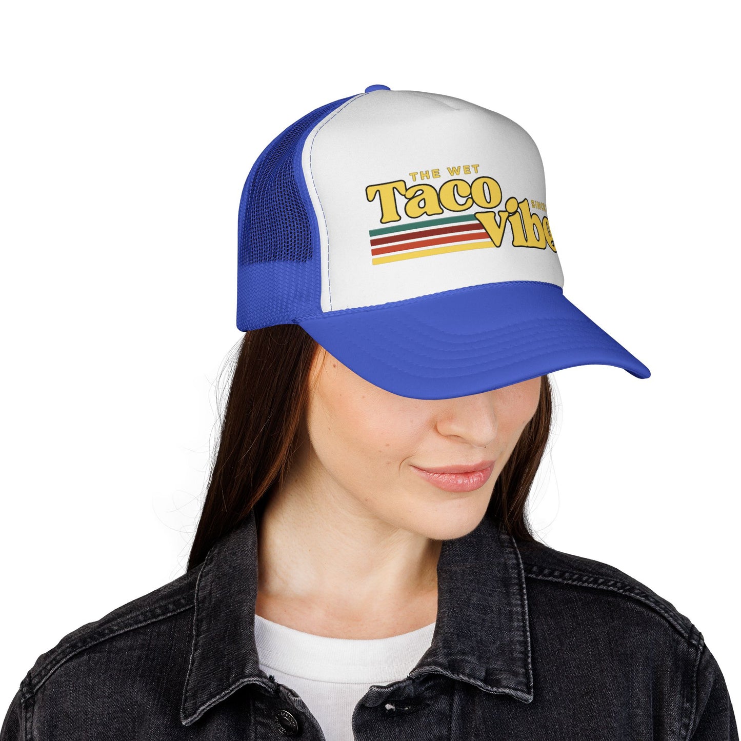 Retro Taco Vibes Trucker Cap