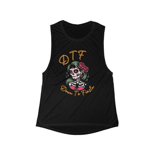 Dia de los Muertos Ladies DTF Tank Top