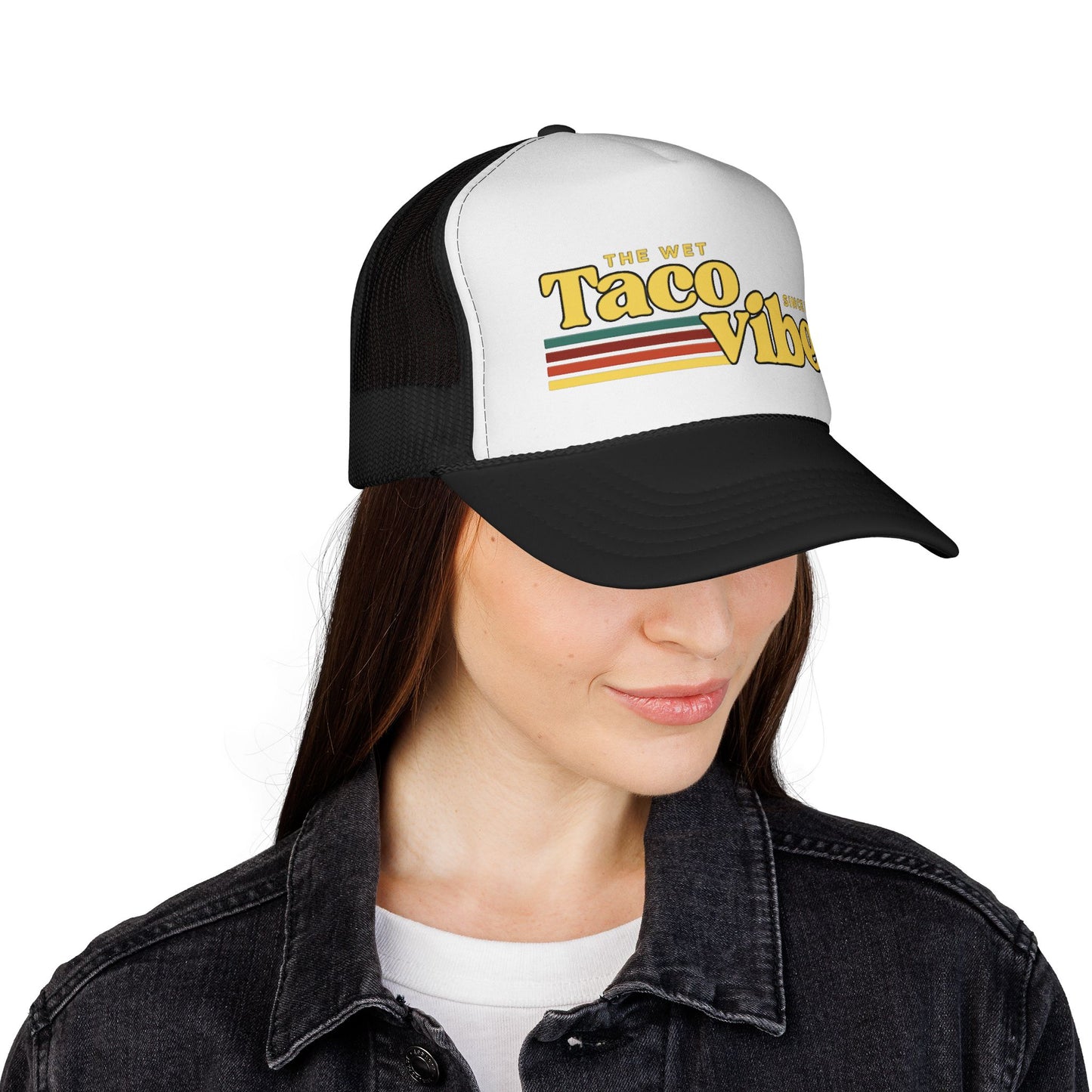 Retro Taco Vibes Trucker Cap