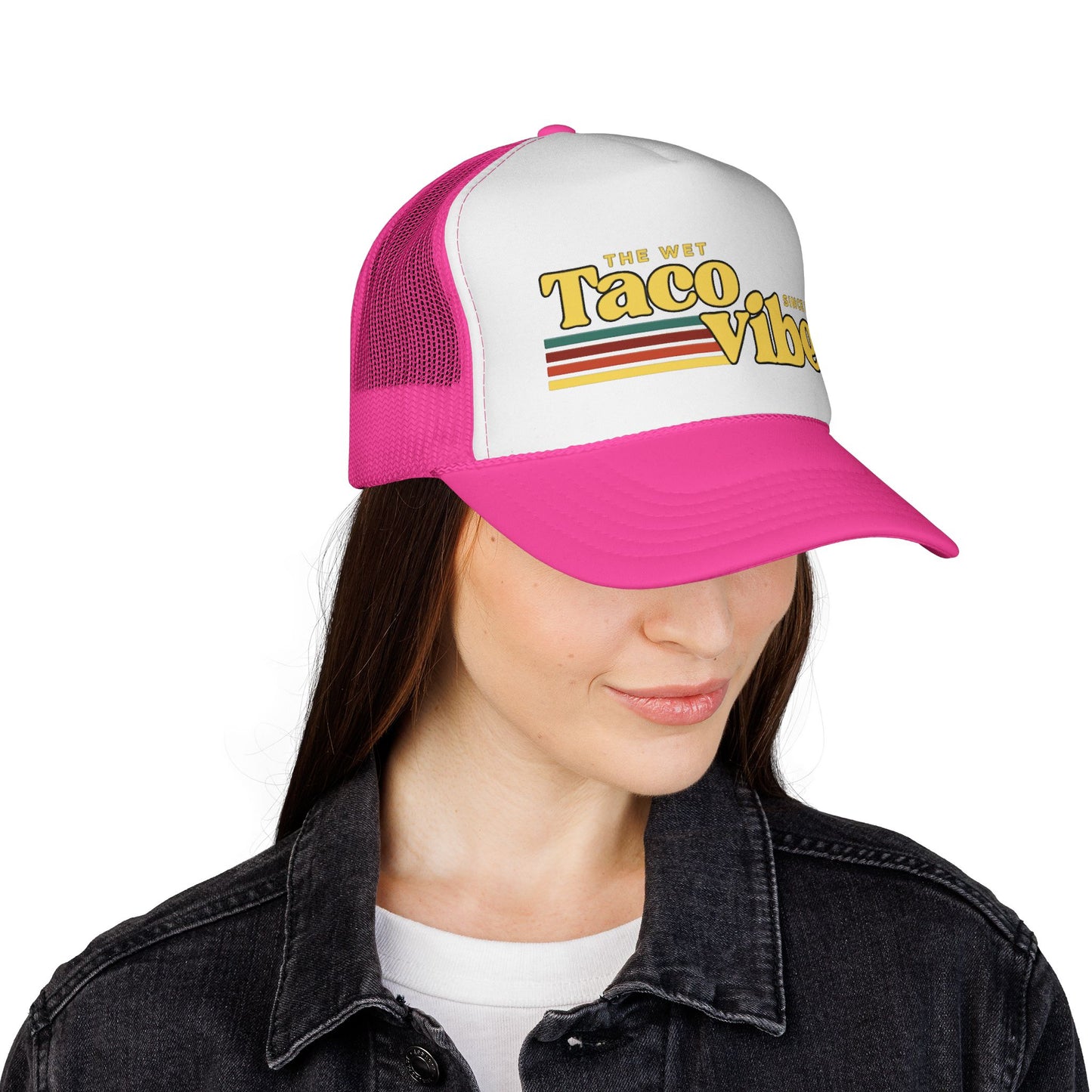 Retro Taco Vibes Trucker Cap