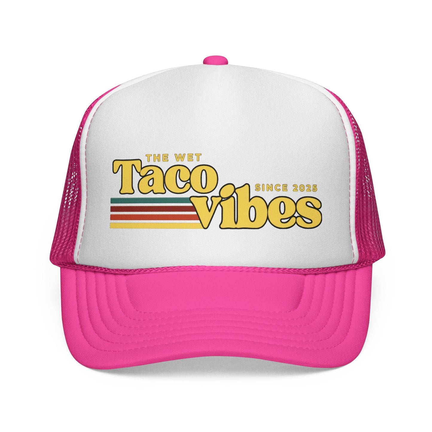 Retro Taco Vibes Trucker Cap