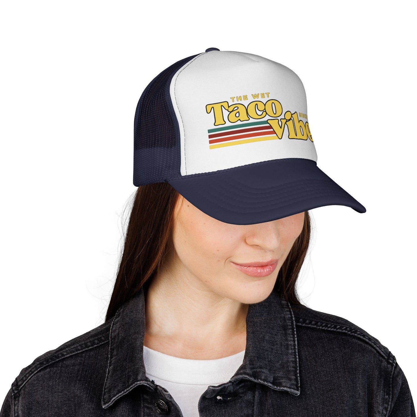 Retro Taco Vibes Trucker Cap